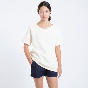 Everlane short sleeved sweatshirt